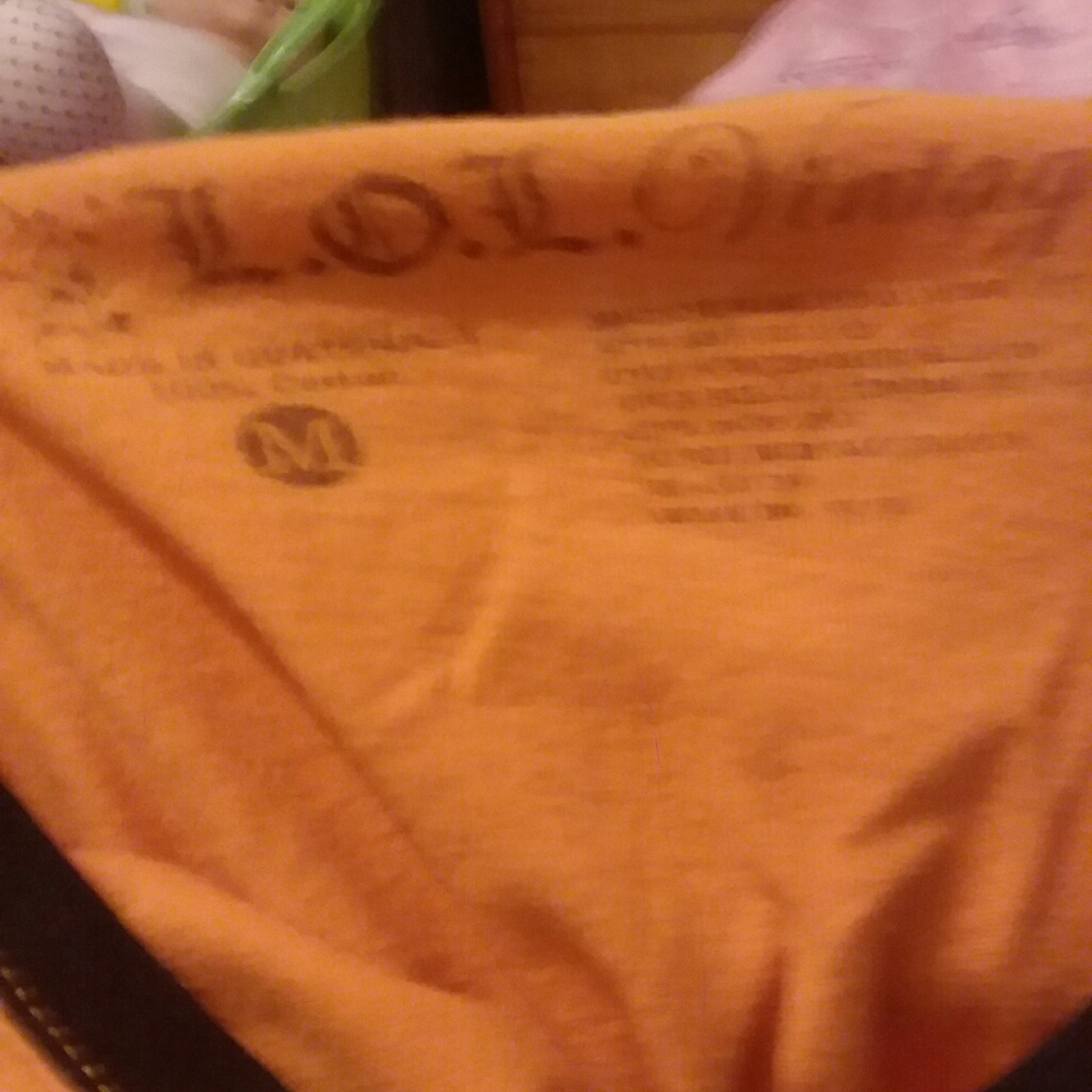 Pumpkin shirt